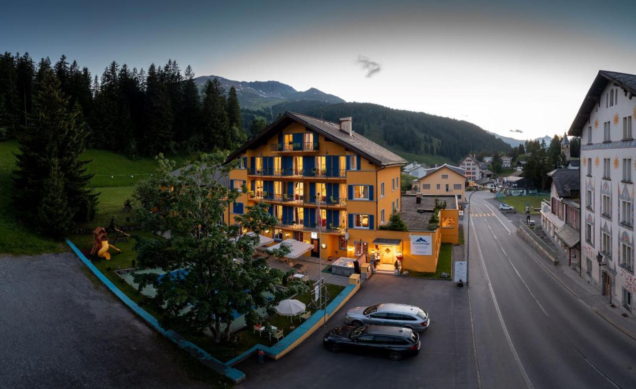 Grischalodge Das Hotel Mit Bergblick Seit 1929 - Schlicht, Preiswert Und Mit Einem Touch Nostalgie Parpan Εξωτερικό φωτογραφία