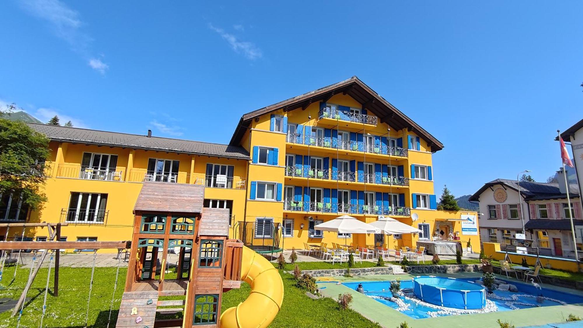 Grischalodge Das Hotel Mit Bergblick Seit 1929 - Schlicht, Preiswert Und Mit Einem Touch Nostalgie Parpan Εξωτερικό φωτογραφία